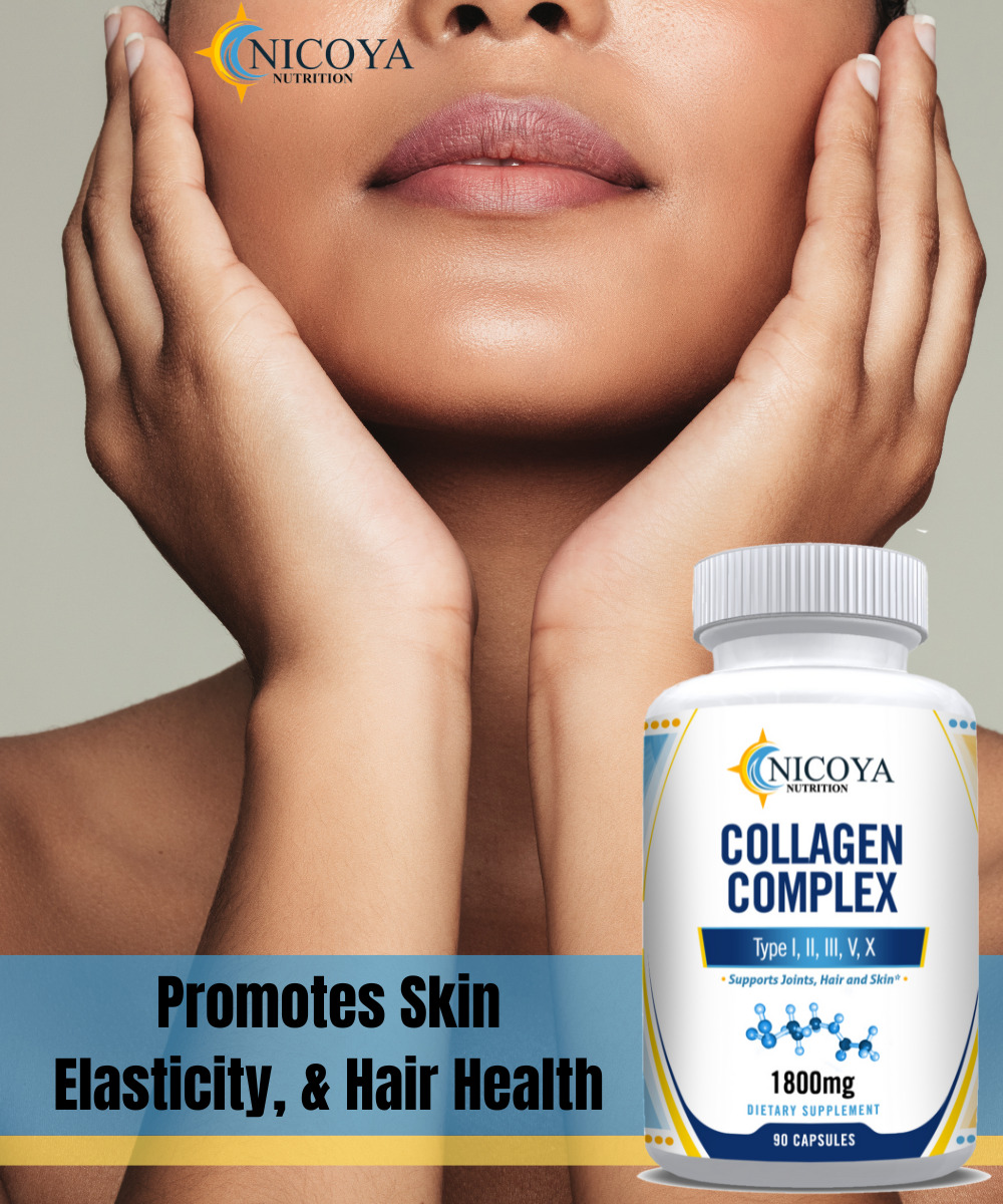 Hydrolyzed Collagen Peptides Pills 1800mg - 2 Pack