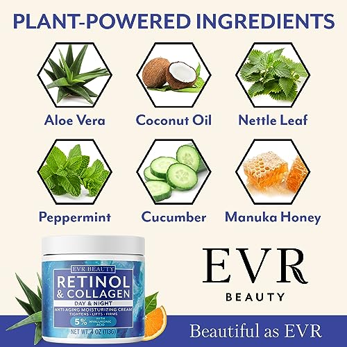 EVR Beauty Retinol Cream - Anti-Aging Moisturizer