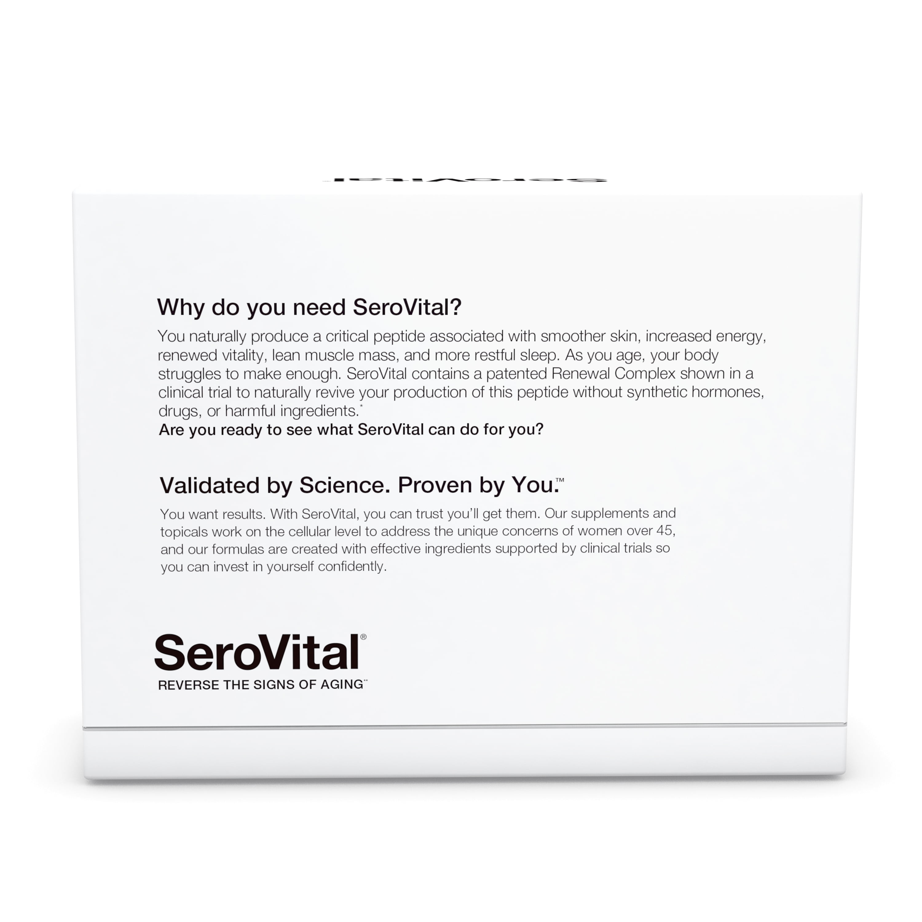 Serovital Renewal Supplements for Women, 120 Capsules