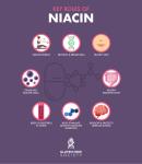 Niacin Vitamin B3 500mg Capsules for Anti-Aging