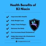 Niacin Vitamin B3 500mg Capsules for Anti-Aging