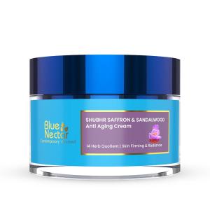 Blue Nectar Anti Aging Cream with Saffron