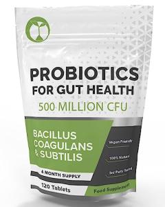 Daily Probiotic for Gut Health and Youthful Skin