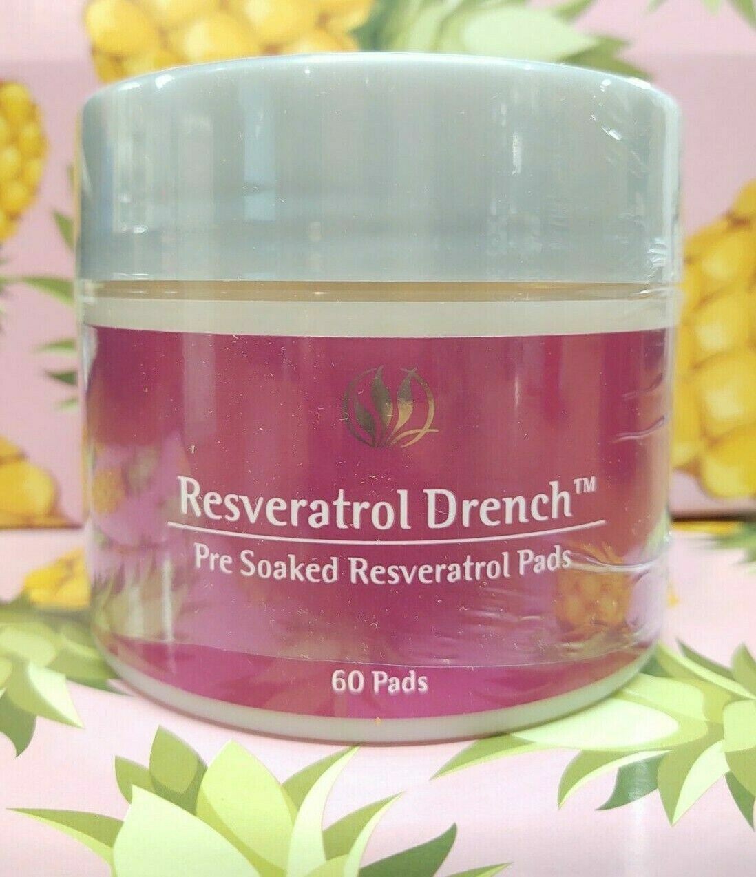 Resveratrol Drench Pads for Youthful Skin