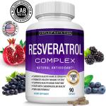 Resveratrol Maximum Strength Anti-Aging Antioxidant Capsules