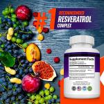 Resveratrol Maximum Strength Anti-Aging Antioxidant Capsules