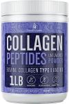 Hydrolyzed Collagen Peptides Powder - 2lb Unflavored