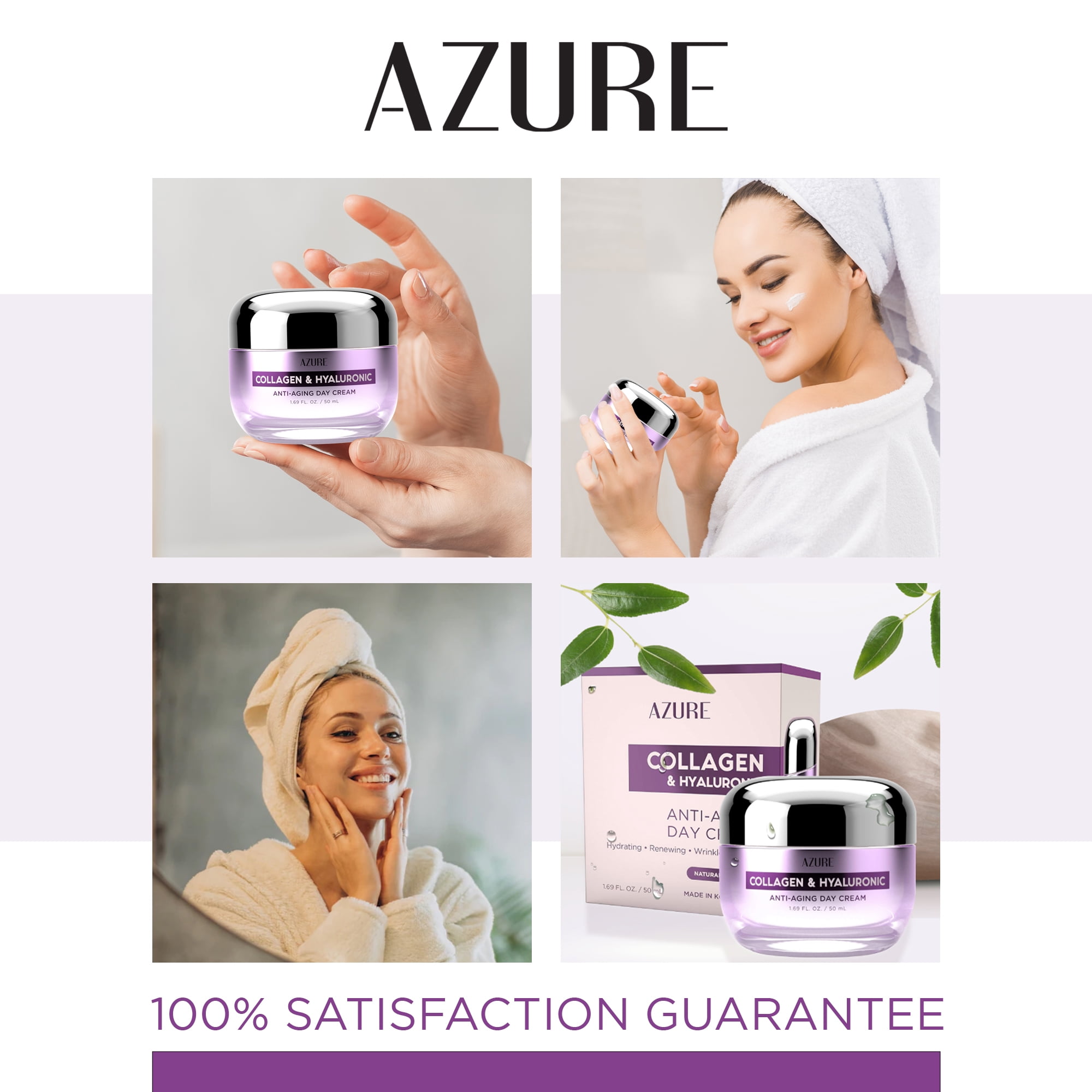 Azure Collagen & Hyaluronic Anti-Aging Day Cream