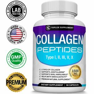 Collagen Peptides Capsules for Youthful Skin