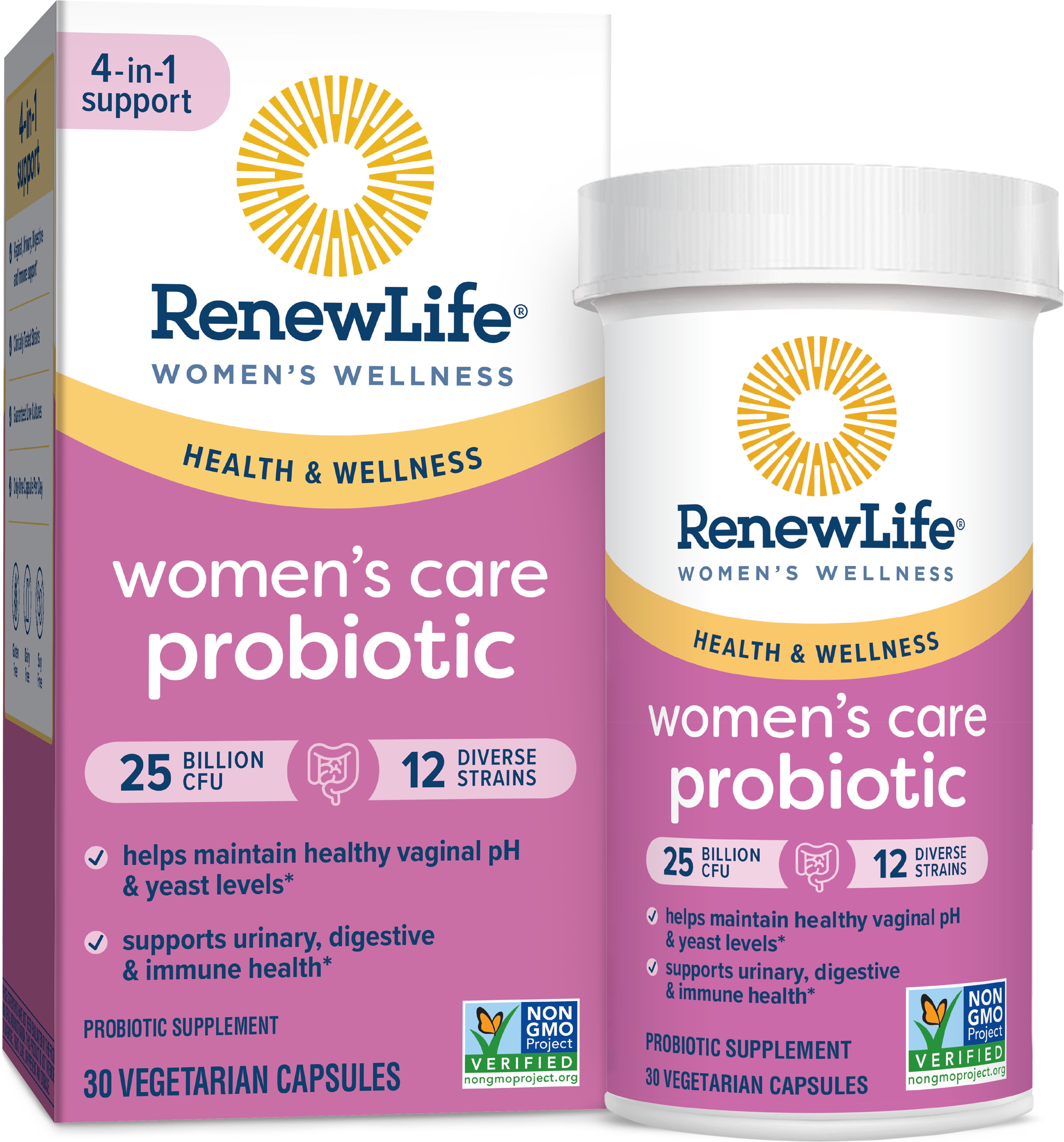 Renew Life Women's Care Probiotic 25 Billion Capsules