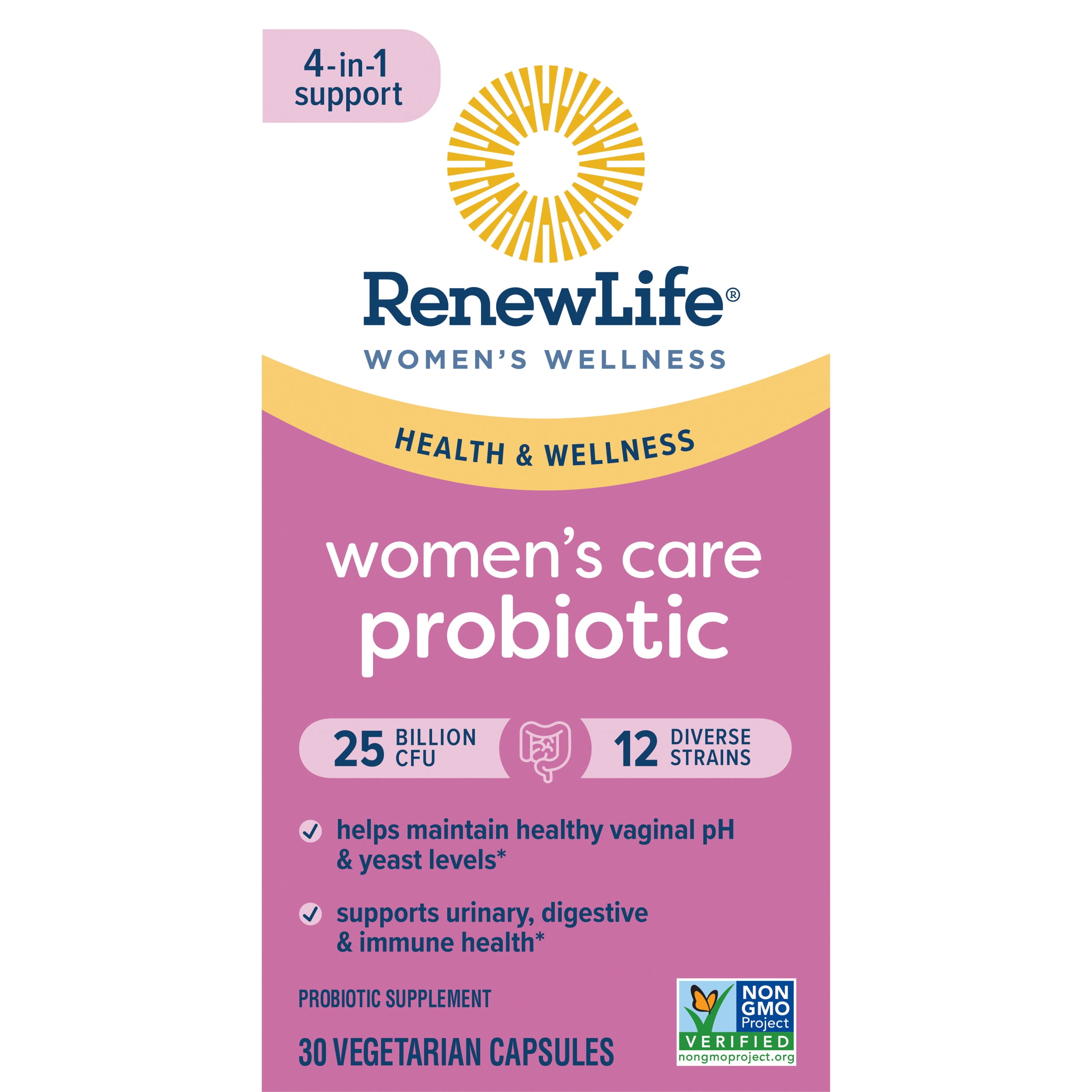 Renew Life Women's Care Probiotic 25 Billion Capsules