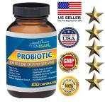 100 Billion CFU Probiotics for Digestive Health