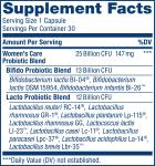 Renew Life Women's Care Probiotic 25 Billion Capsules