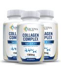 Hydrolyzed Collagen Peptides Anti-Aging Pills 1800mg