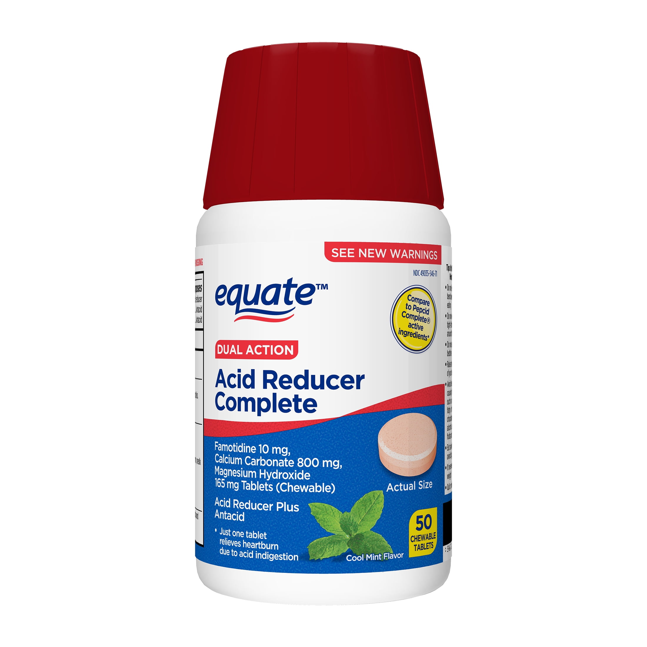 Equate Mint Chewable Tablets for Skin Renewal