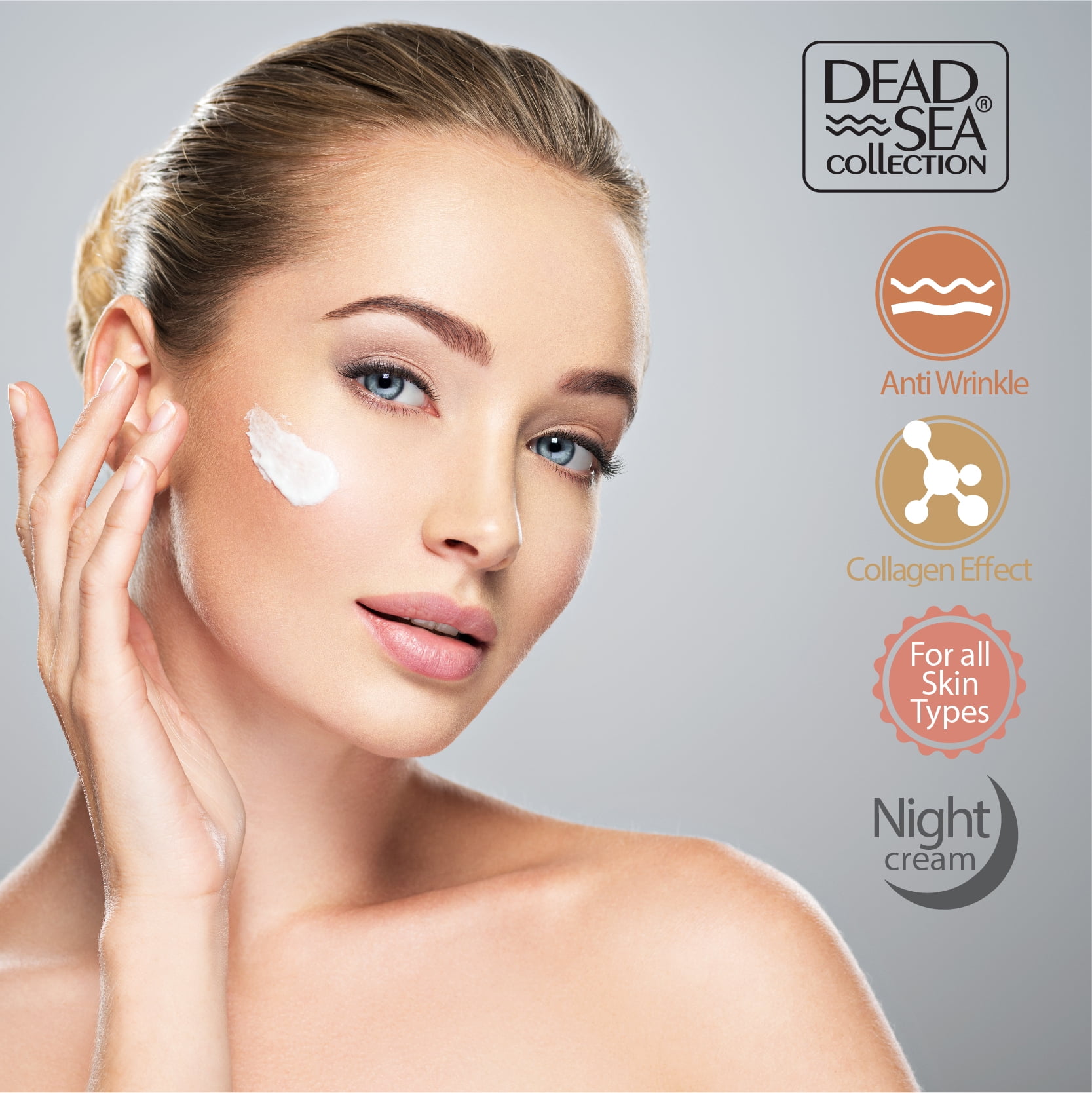 Dead Sea Anti-Wrinkle Night Cream with Collagen