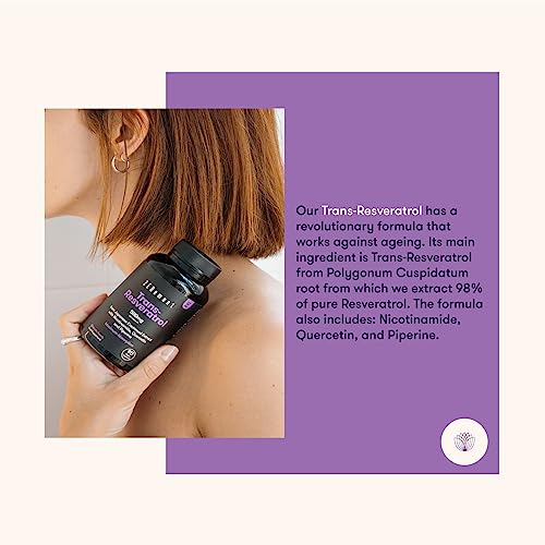 Trans-Resveratrol 500mg Capsules for Healthy Aging