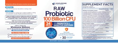 Women’s 100 Billion CFU Organic Probiotics