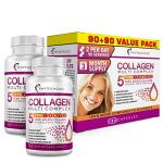 Multi Collagen Capsules for Youthful Skin and Hair