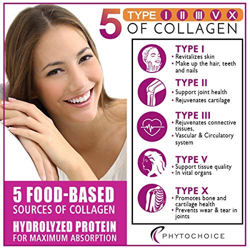 Multi Collagen Capsules for Youthful Skin and Hair