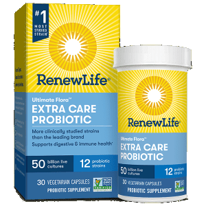 Renew Life Extra Care Probiotic 50 Billion Live Cultures