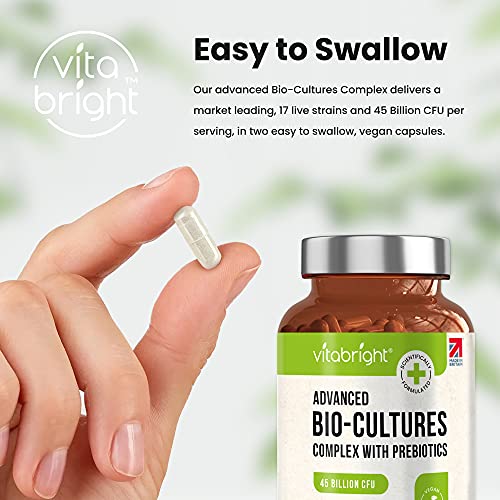 VitaBright Advanced Bio Cultures, 60 Vegan Capsules