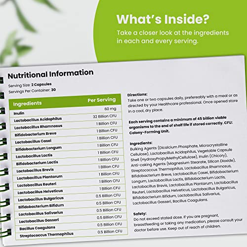 VitaBright Advanced Bio Cultures, 60 Vegan Capsules