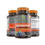 Simple-Organics Resveratrol 1600mg Anti-Aging Capsules