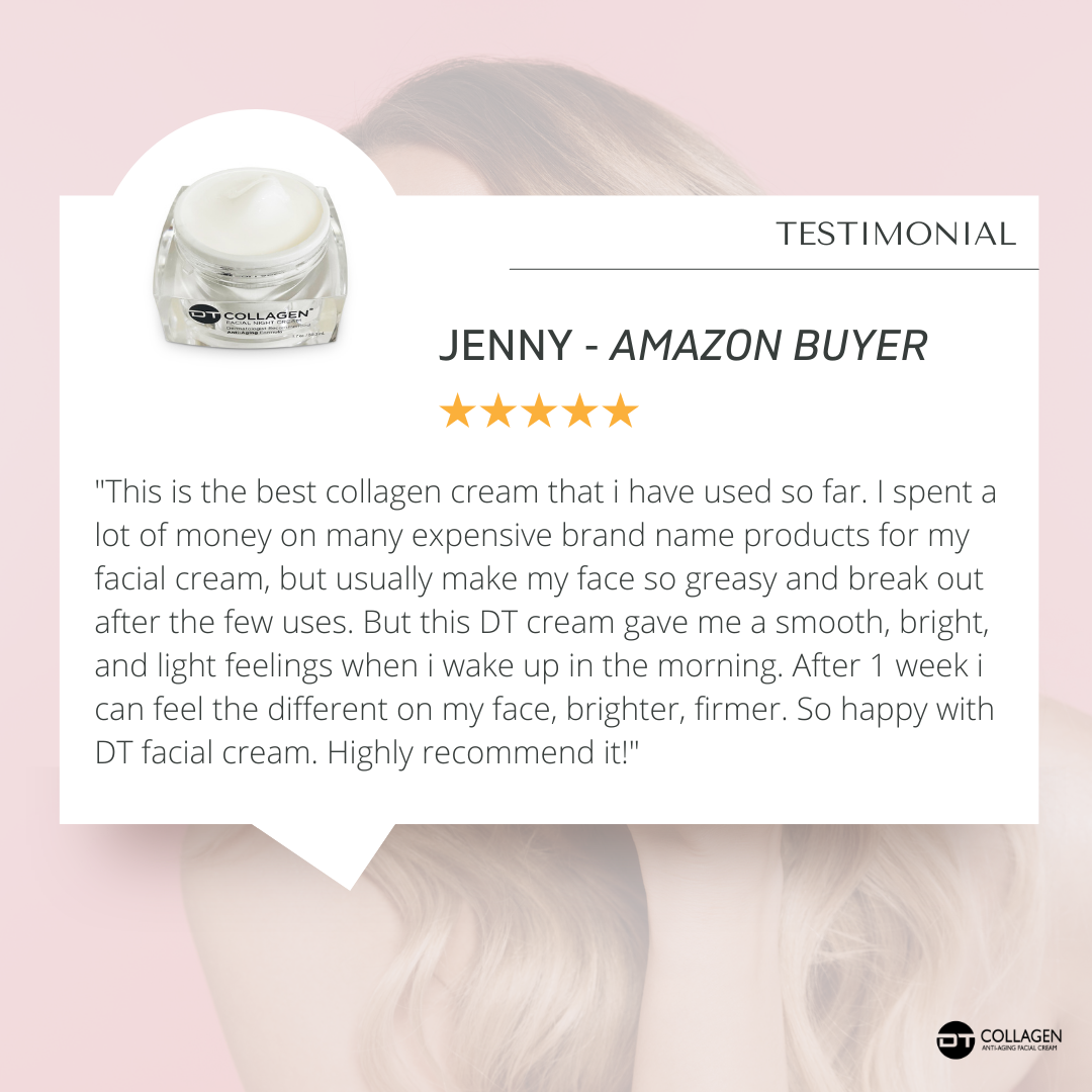 DT Collagen Night Cream for Wrinkle Reduction