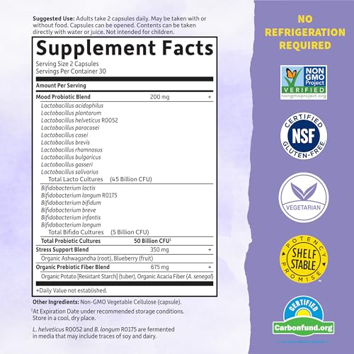 Garden of Life Probiotics for Mood and Wellness