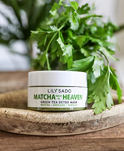 LILY SADO Green Tea Avocado Face Mask