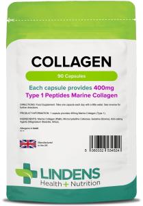 Marine Collagen Type 1 400mg Capsules for Skin