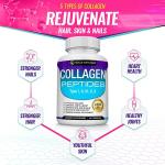 1500 MG Hydrolyzed Collagen Peptides for Anti-Aging