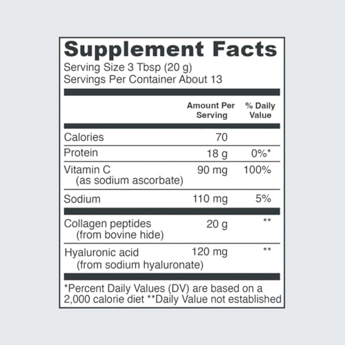 Unflavored Collagen Peptides Powder by Vital Proteins
