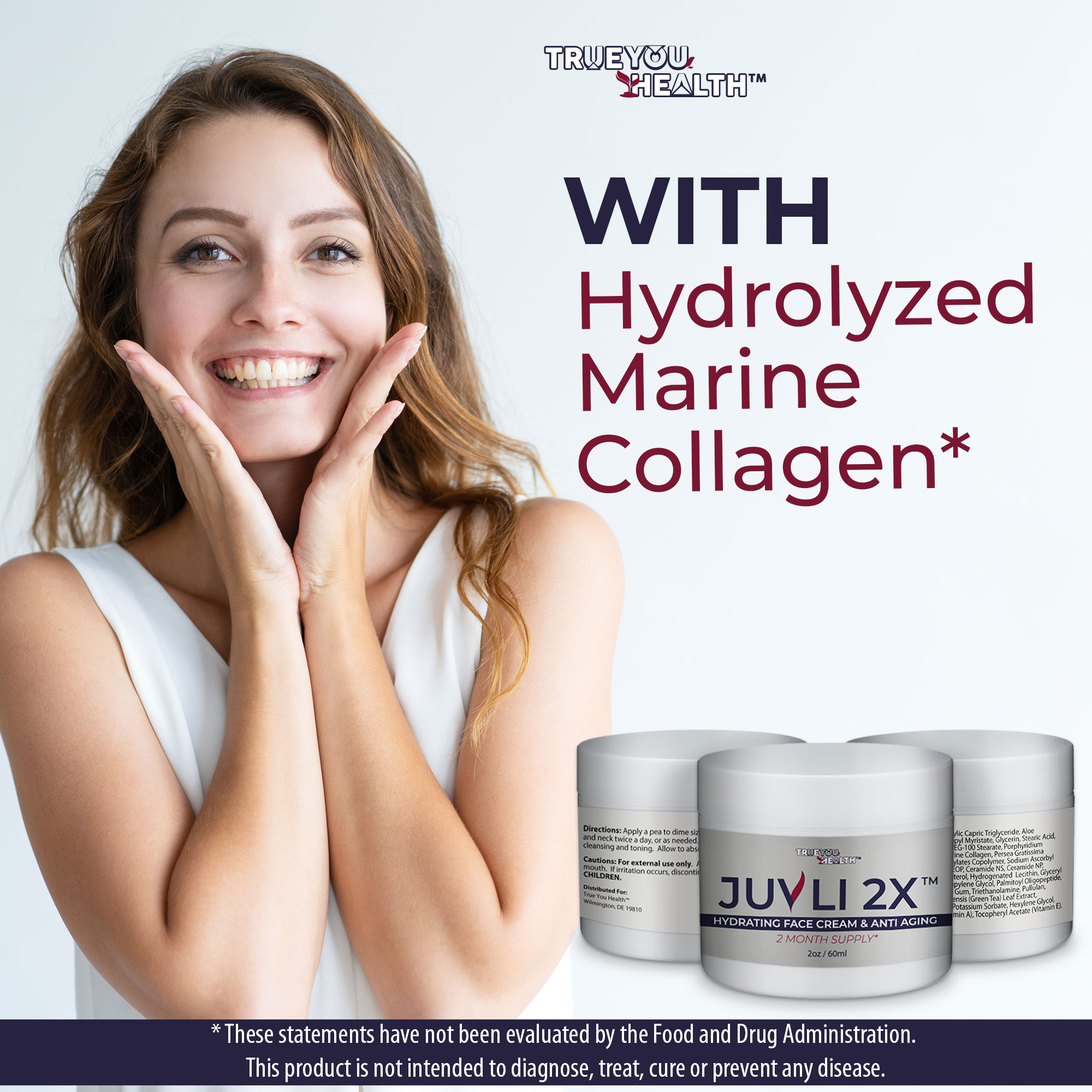 Juvli Hydrating Anti-Aging Cream with Collagen