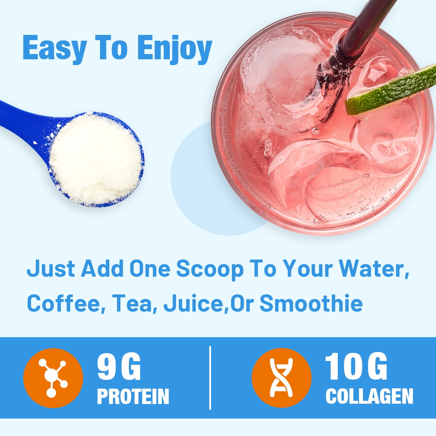 Zammex Unflavored Marine Collagen Powder 11.3oz