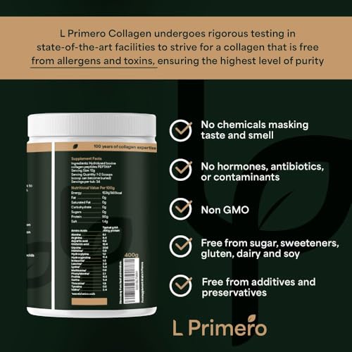 L Primero Collagen Peptides Powder Supplement 400g