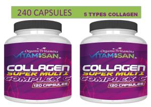 Collagen Peptides Pills for Anti-Aging - 2 Pack