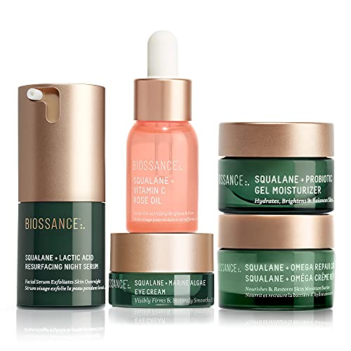Biossance Anti-Aging 5-Piece Skincare Set