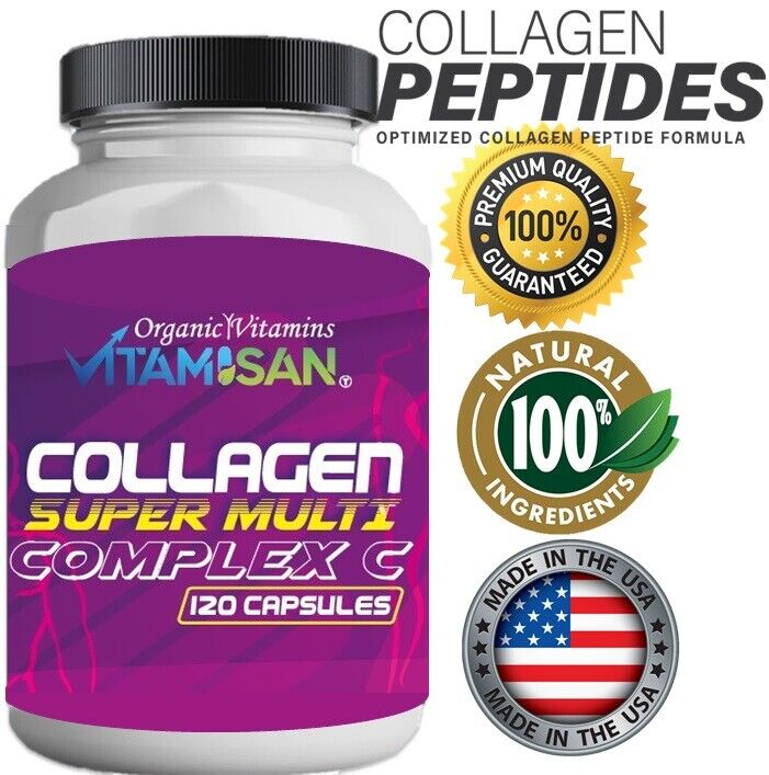 Collagen Peptides Pills for Anti-Aging - 2 Pack