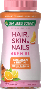Nature's Bounty Collagen Biotin Gummies for Beauty