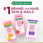 Nature's Bounty Collagen Biotin Gummies for Beauty