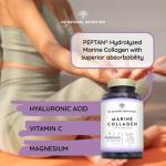 High-Dose Collagen Capsules with Vitamin C and Hyaluronic Acid