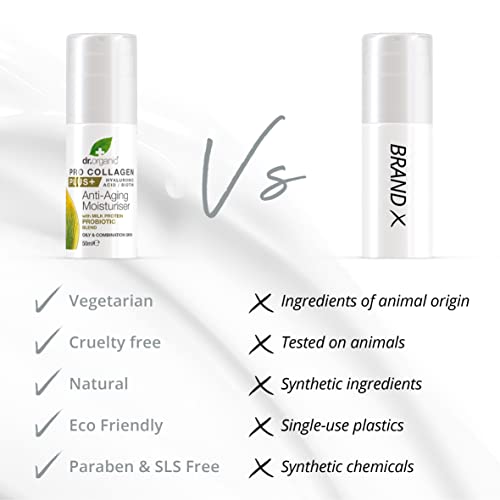 Dr Organic Pro Collagen Cream with Probiotics