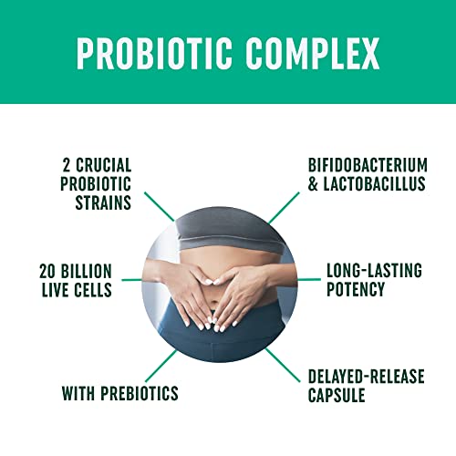 20 Billion CFU Probiotic for Gut Health 60ct