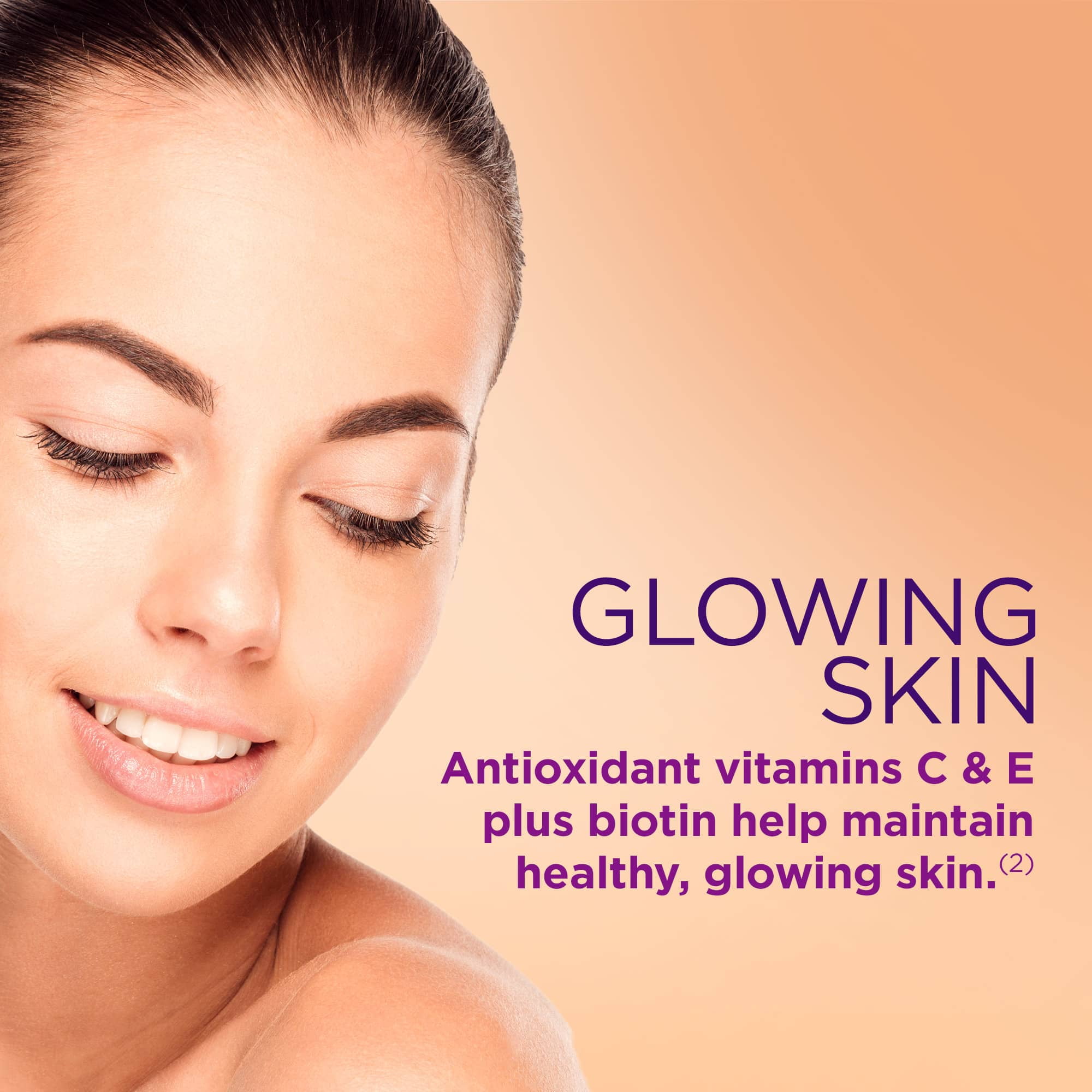 Nature's Bounty Collagen Biotin Gummies for Beauty