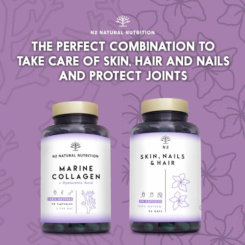 High-Dose Collagen Capsules with Vitamin C and Hyaluronic Acid
