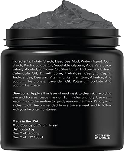 Dead Sea Mud Mask for Clearer Skin 8.8 oz