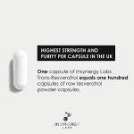 High Strength Resveratrol 600mg Vegan Capsules