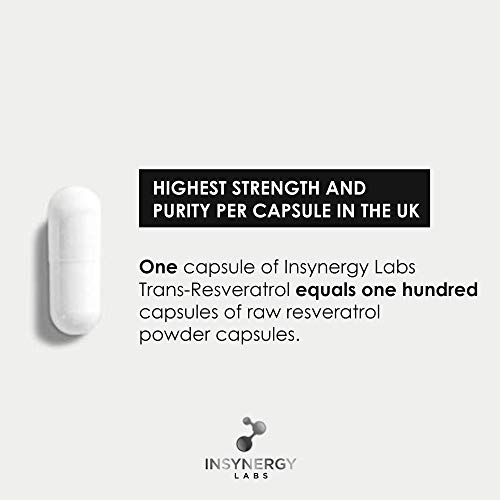 High Strength Resveratrol 600mg Vegan Capsules